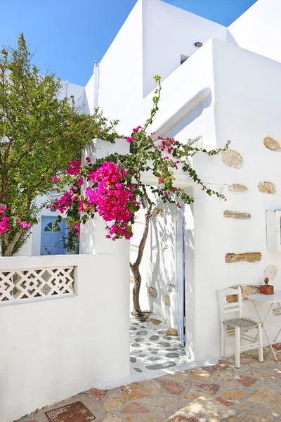 Ano Koufonisi岛Cyclades希腊的传统白人住房 — 图库照片