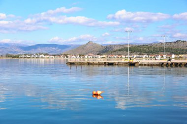 Nafplio kenti Argolis Yunanistan manzarası