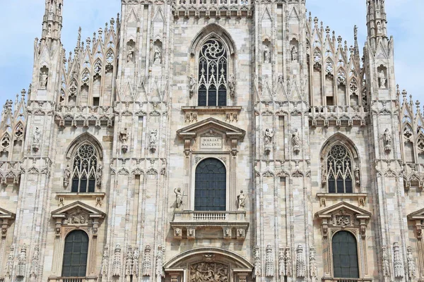 Katedralen Milano Katedralen Duomo Milano Stad Italien — Stockfoto