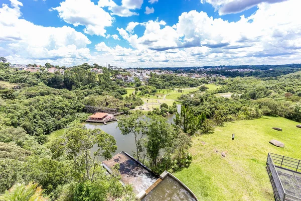 Vista do Parque Tangua. CURITIBA, PARANA / BRASIL — Fotografia de Stock