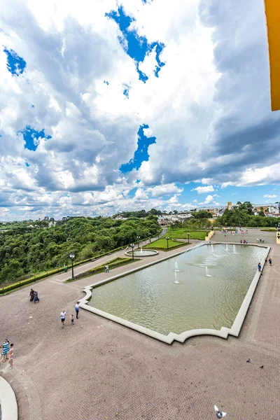 Weergave van Tangua Park. Curitiba, Parana/Brazilië — Stockfoto