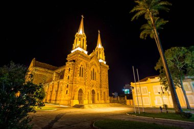 Sao Domingos church. Uberaba, Minas Grerais - Brazil clipart