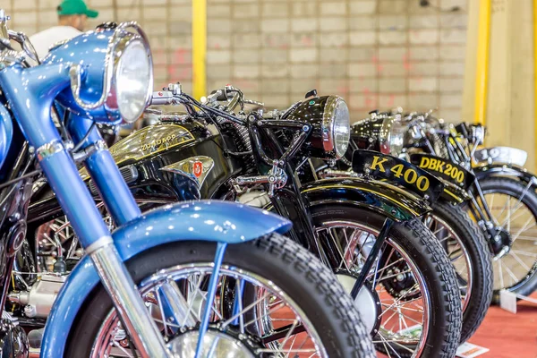 BARRA BONITA, BRAZIL - JUNE 17, 2017: Zundapp Vintage motorcycle in exhibition — Stock Photo, Image