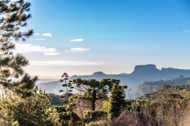 Campos, Jordao, Brezilya 'yı yapıyor. Pedra do Bau görünümü