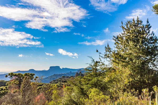 Campos Jordaóban, Brazíliában. Pedra do Bau kilátás — Stock Fotó