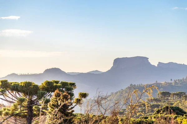 Campos, Jordao, Brezilya 'yı yapıyor. Pedra do Bau görünümü
