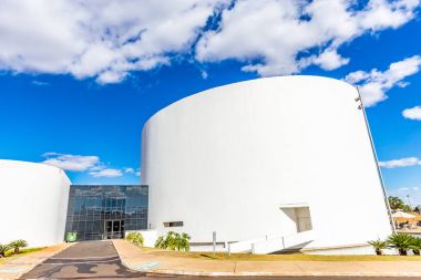 UBERLANDIA, MINAS GERAIS. BRAZIL - JULY 25, 2017: Municipal thea