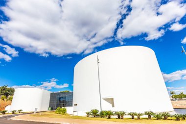 UBERLANDIA, MINAS GERAIS. BRAZIL - JULY 25, 2017: Municipal thea