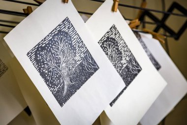 Campos Do Jordao, Brezilya - 03 Temmuz 2017: Gravür Evi Müzesi