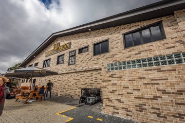 Campos Do Jordao, Brezilya - 03 Temmuz 2017: Baden Baden Brewery