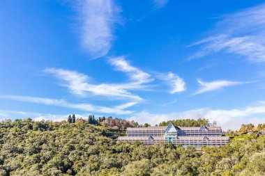 Campos do Jordao, Brezilya. Tipik Bina İnşaatı 