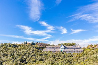 Campos do Jordao, Brezilya. Tipik Bina İnşaatı 