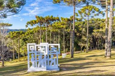 Campos Do Jordao, Brezilya - 04 Temmuz 2017: Felicia Lierner Müzesi