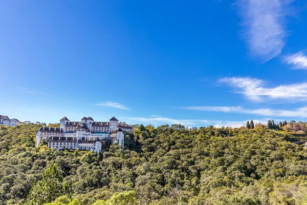 Campos do Jordao, Brezilya. Tipik Bina İnşaatı
