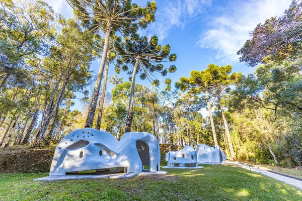 CAMPOS DO JORDAO, BRASIL - 04 de julho de 2017: Museu Felicia Lierner — Fotografia de Stock