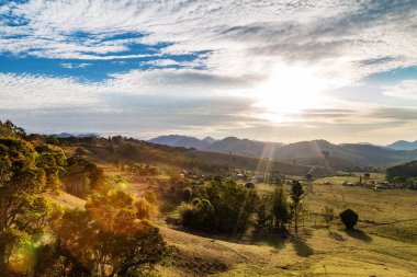 Sao Bento do Sapucai 'de gün batımı