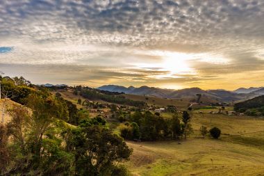 Sao Bento do Sapucai 'de gün batımı