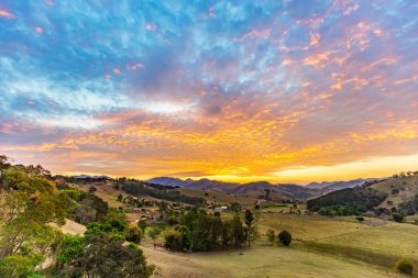 Sao Bento do Sapucai 'de gün batımı