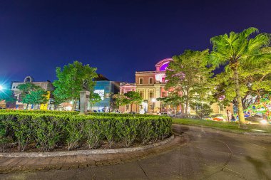 Belo Horizonte Minas Gerais, Brezilya. Görünümü Özgürlük Meydanı