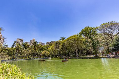 Belo Horizonte Minas Gerais, Brezilya. Belediye Park görünümünü