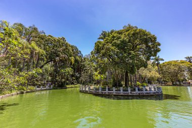 Belo Horizonte Minas Gerais, Brezilya. Belediye Park görünümünü