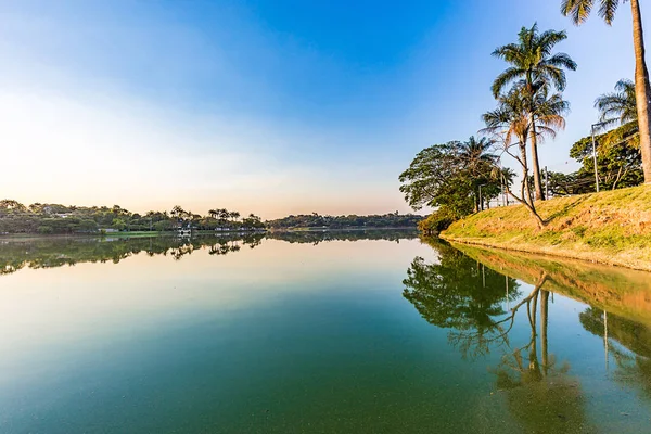 Belo Horizonte Minas Gerais Brasil Vista Del Lago Pampulha Hermoso —  Fotos de Stock