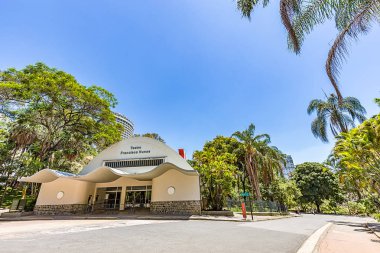 Belo Horizonte, Brezilya - 13, Ekim, 2017: Francisco Nunes tiyatro, insided Belediye Park Americo Renne Giannetti, Minas Gerais, Brezilya.
