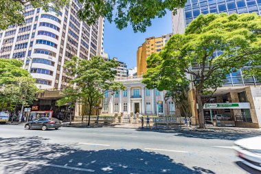 Belo Horizonte, Brezilya - 13, Ekim, 2017: Müzik Konservatuarı Minas, Minas Gerais, Brezilya.