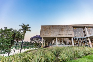 BELO HORIZONTE, BRAZIL - 14, OCTOBER, 2017: Art Museum, Minas Gerais, Brazil.
