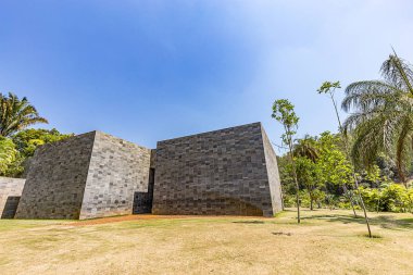 BRUMADINHO, BRAZIL - OCTOBER, 15, 2017: Cosmococa Gallery at Inhotim Institute, Minas Gerais