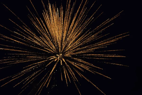 Nuovi anni 2018 fuochi d'artificio — Foto Stock