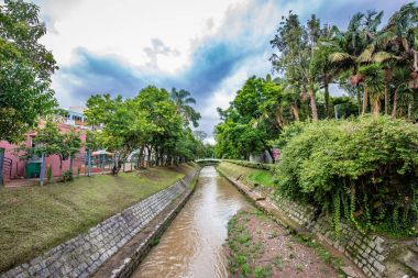 Pocos de Caldas, Minas Gerais/Brazil. Small river