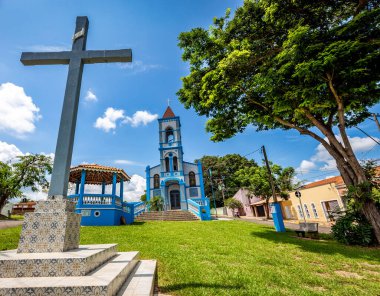 Kutsal Haç Şapeli. Brotas şehri, Sao Paulo. Brezilya