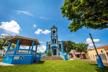 Kutsal Haç Şapeli. Brotas şehri, Sao Paulo. Brezilya
