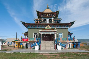 Buryatia, Rusya üzerinde 06 Eylül 2015 Ivolginsky datsan.