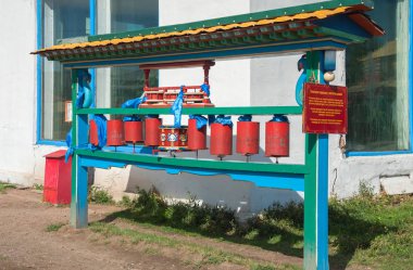 Rusya. Buryatia. Ivolginsky datsan.