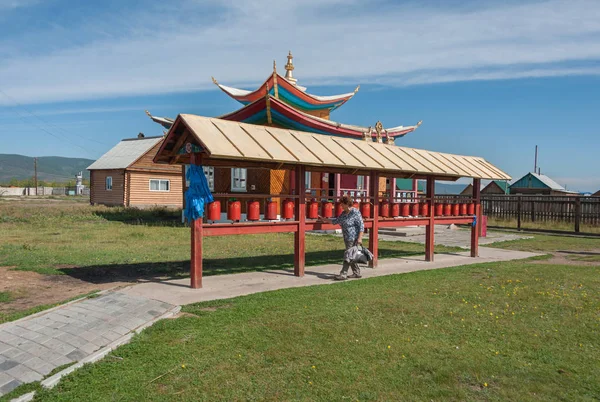 Buryatia, Rusya üzerinde 06 Eylül 2015 Ivolginsky datsan.