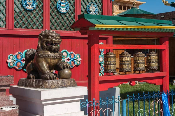 Rusya. Buryatia. Ivolginsky datsan.