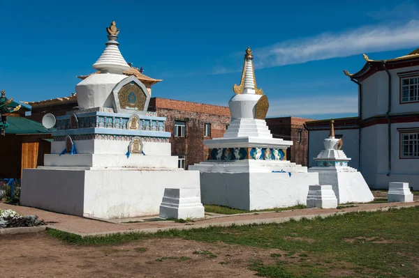 Rusya. Buryatia. Ivolginsky datsan.