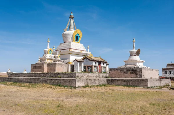 En eski Manastırı Moğolistan - Erdene Zuu. Harç uyanış.