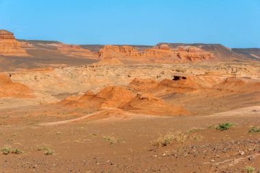 Moğolistan. Gobi Çölü. Doğal sınır Hermen-Tsav. 