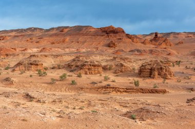 Moğolistan. Gobi Çölü. Doğal sınır Hermen-Tsav. 