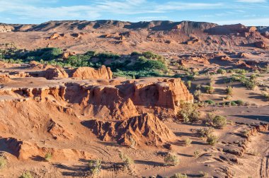 Moğolistan. Gobi Çölü. Doğal sınır Hermen-Tsav. 