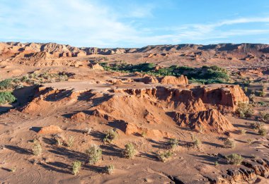 Moğolistan. Gobi Çölü. Doğal sınır Hermen-Tsav. 