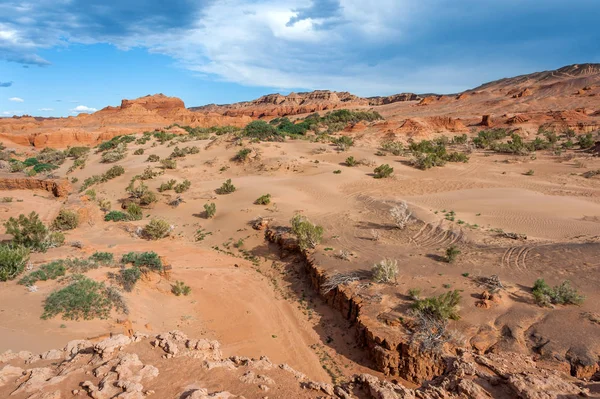 Moğolistan. Gobi Çölü. Doğal sınır Hermen-Tsav. 