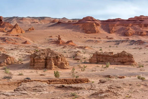 Монголія Пустелі Гобі Урочищем Hermen Tsav — стокове фото