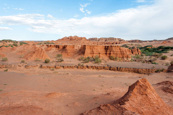 Mongolia. Gobi Desert. Natural boundary Hermen-Tsav. 