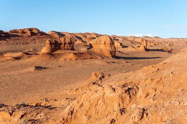 Mongolië Gobi Woestijn Natuurlijke Grens Hermen Tsav — Stockfoto