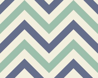 Çizgili, seamless modeli zigzag. Zikzak çizgi doku. Çizgili geometrik arka plan. Turkuaz, mavi, beyaz kontrast renkli. Kış Tema. Vektör