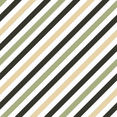 Kesintisiz geometrik desen. Çizgili doku boyun kravat için. Çapraz kontrast beyaz arka plan üzerinde şeritler. Siyah, haki renk. Vektör